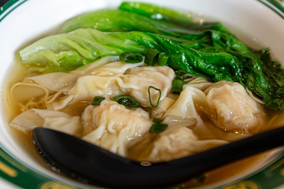 Wonton soup bowl — Break Time Cafe